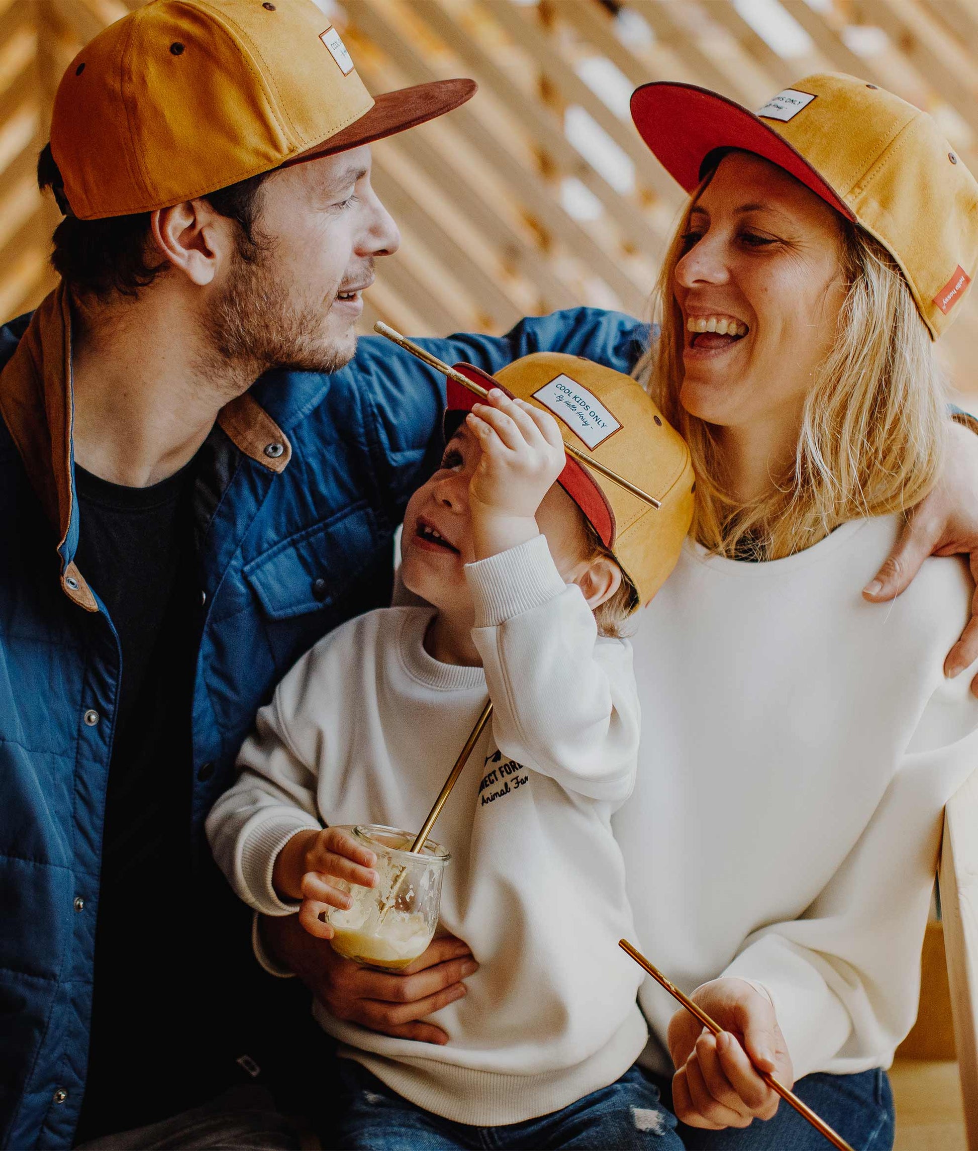 Cappellino Daim Mustard Bambini & Neonati, Cool Kids Only, Hello Hossy