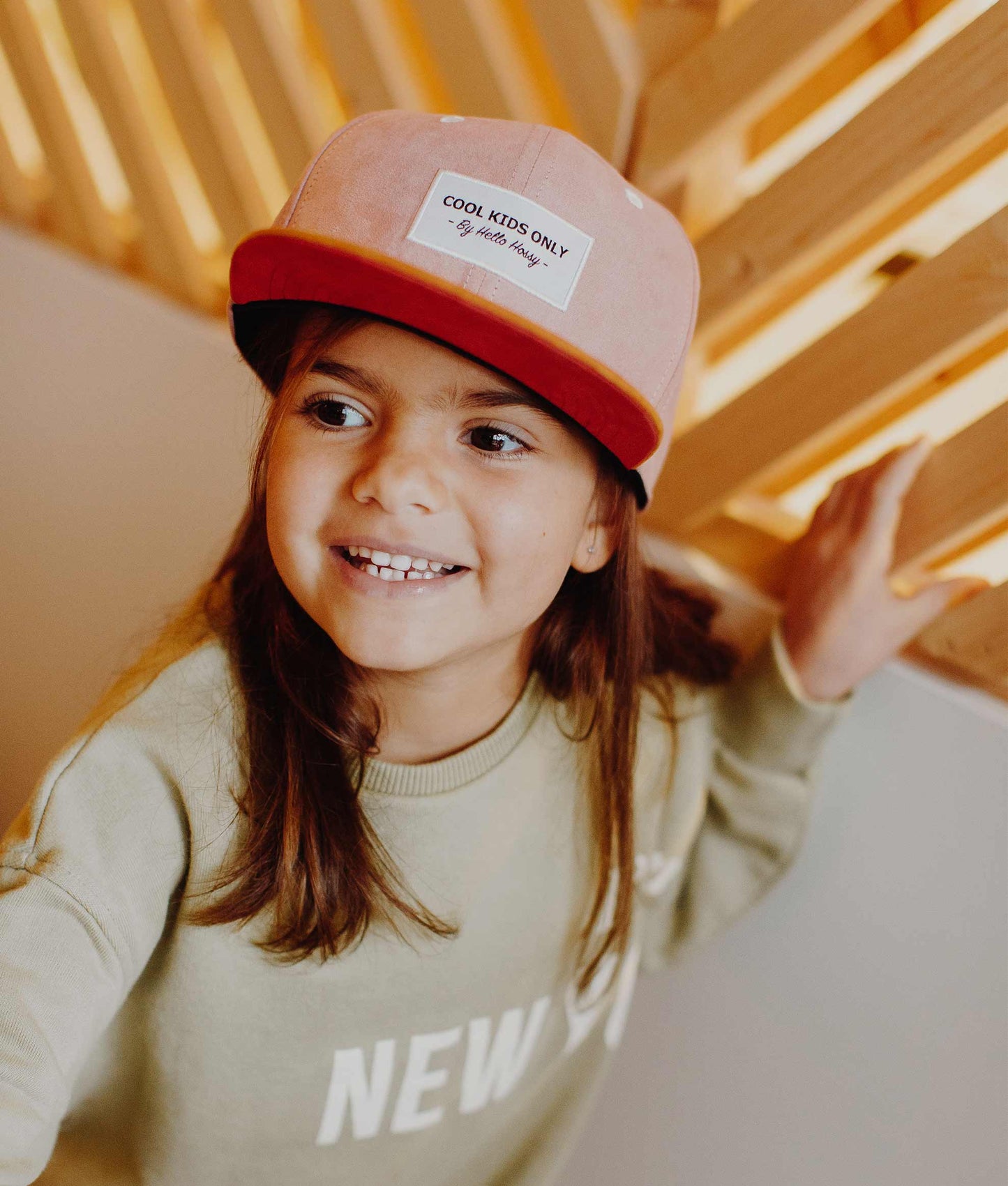 Cappellino Daim Old Pink bambini & bebè, Cool Kids Only, Hello Hossy