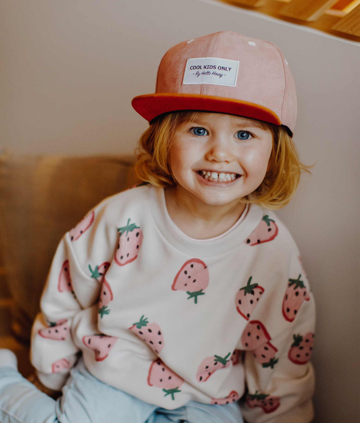 Cappellino Daim Old Pink bambini & bebè, Cool Kids Only, Hello Hossy