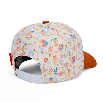 Cappellino Bambini Dried Flowers, visiera curva, eco-responsabile, certificato Oeko-Tex, da 9 mesi, Cool Kids Only !