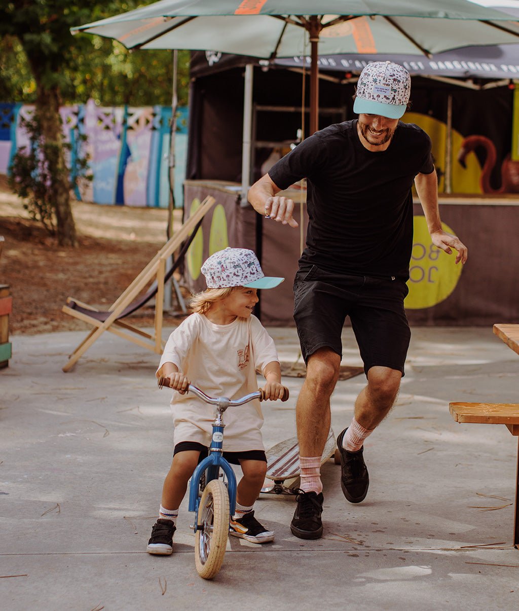 Cappellino genitori e bambini Jungly, visiera curva, matchy-matchy, eco-responsabile, dai 9 mesi, Cool Kids Only !