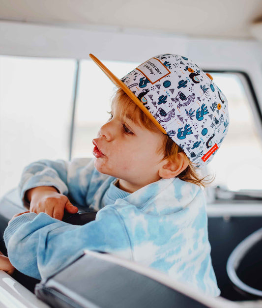 Cappellino Bambini Lama, visiera piatta, eco-responsabile, certificato Oeko-Tex, dai 9 mesi, Cool Kids Only !