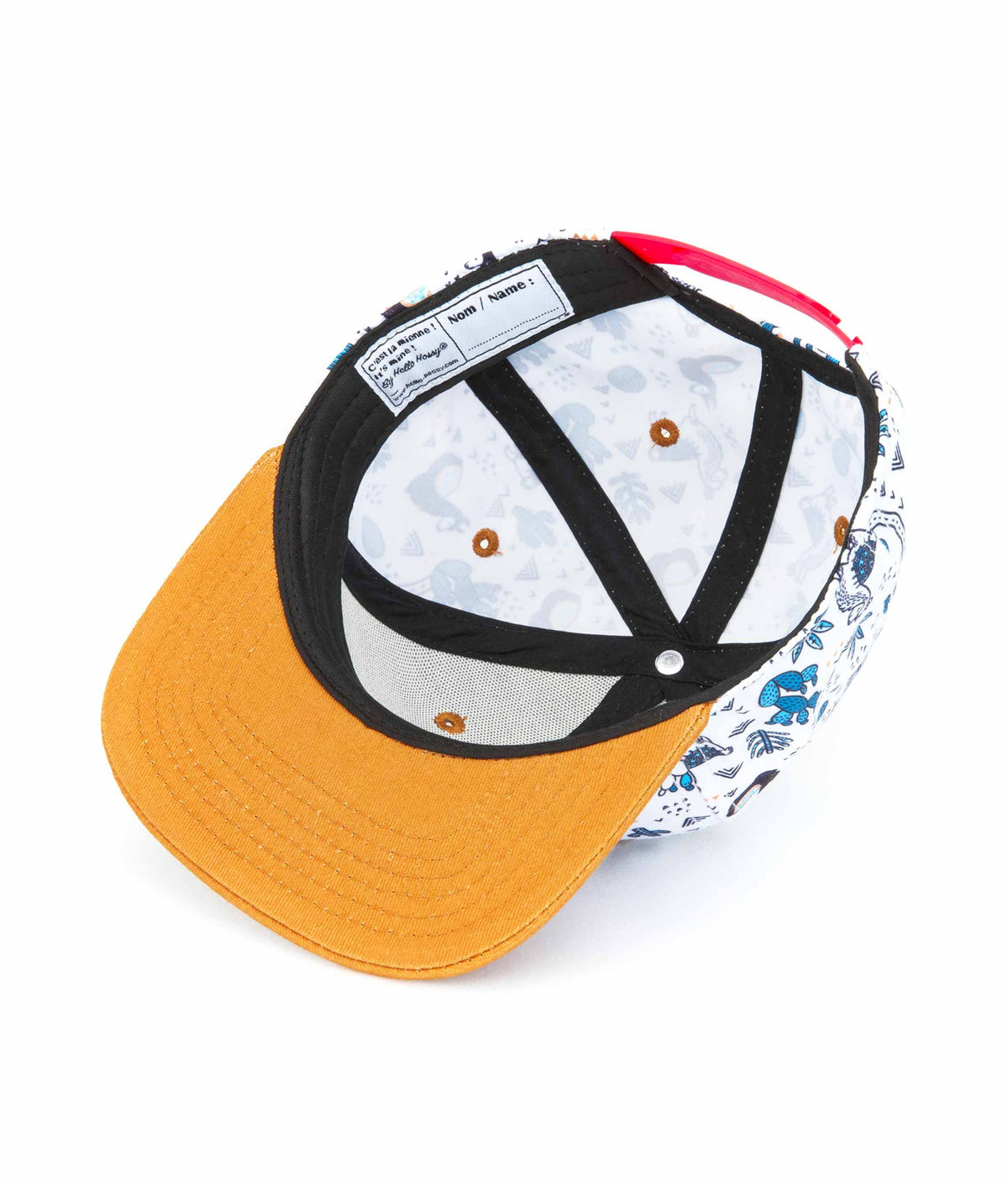 Cappellino Bambini Lama, visiera piatta, eco-responsabile, certificato Oeko-Tex, dai 9 mesi, Cool Kids Only !