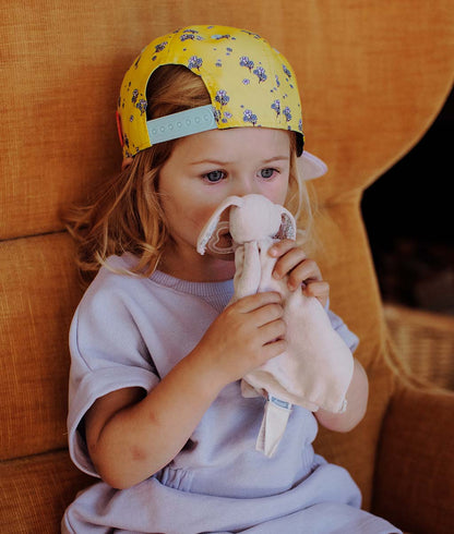 Cappellino Bambini Lemon Flowers, visiera piatta, eco-responsabile, certificato Oeko-Tex, dai 9 mesi, Cool Kids Only !