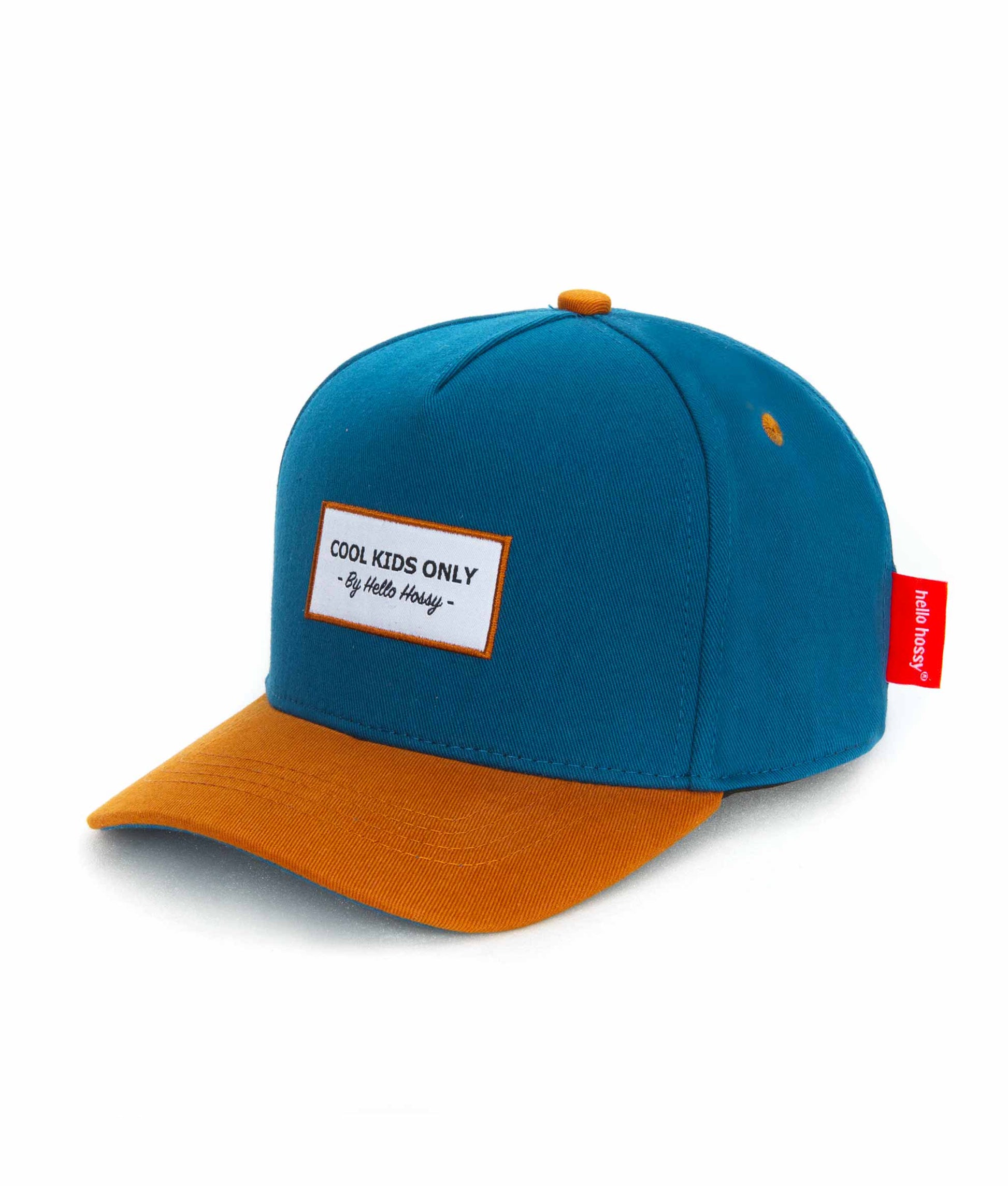 Cappellino Bambini Mini Duck Blue, visiera curva, 100% cotone biologico, certificato Oeko-Tex, da 9 mesi, Cool Kids Only!