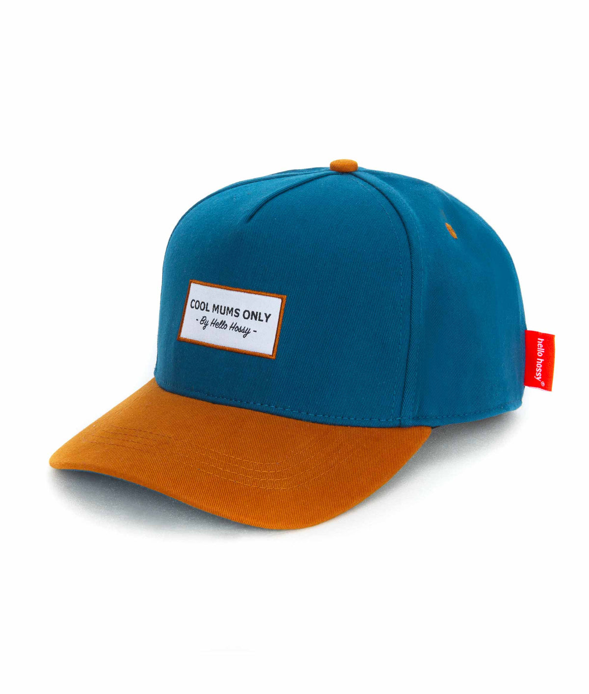 Cappellino Bambini Mini Duck Blue, visiera curva, 100% cotone biologico, certificato Oeko-Tex, da 9 mesi, Cool Kids Only!