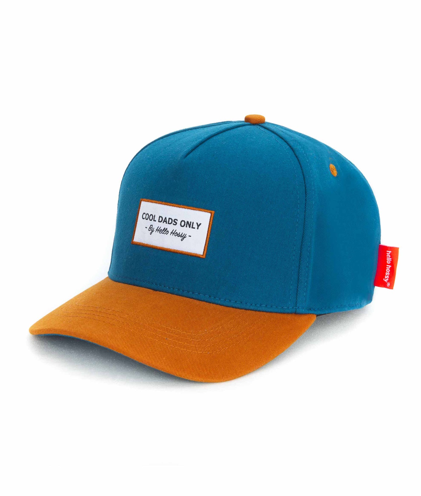 Cappellino Bambini Mini Duck Blue, visiera curva, 100% cotone biologico, certificato Oeko-Tex, da 9 mesi, Cool Kids Only!