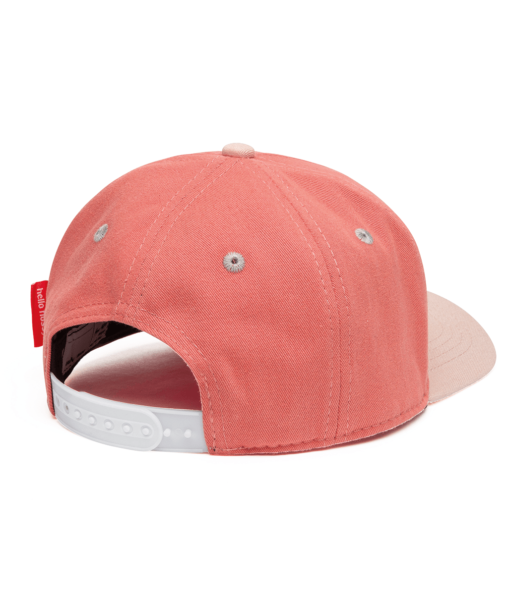 Cappellino Bambini Mini Framboise, visiera curva, 100% cotone biologico, certificato Oeko-Tex, da 9 mesi, Cool Kids Only!