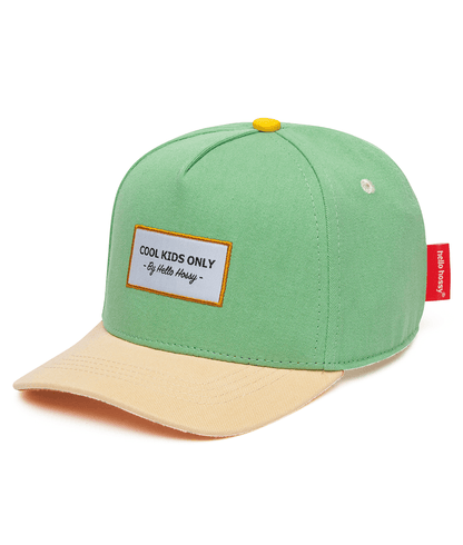 Cappellino bambini Mini Garden, visiera curva, 100% cotone biologico, certificata Oeko-Tex, da 9 mesi, Cool Kids Only !
