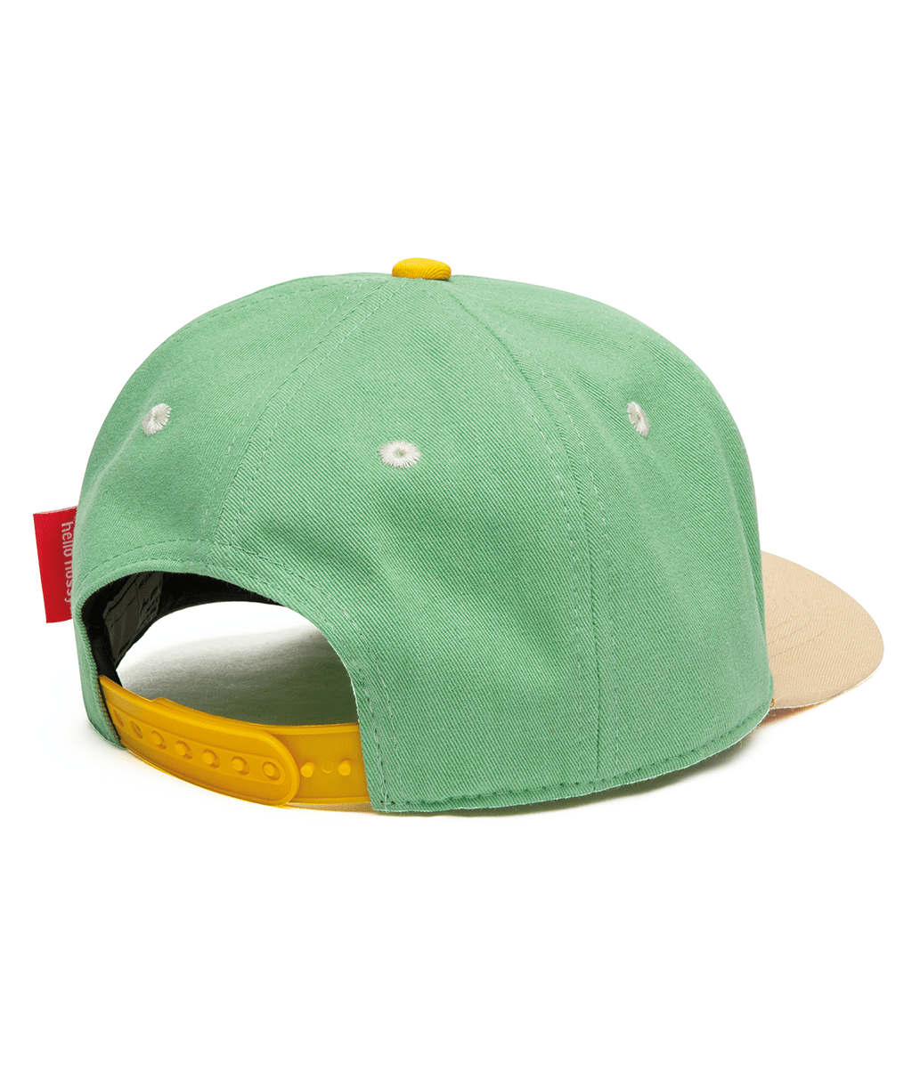 Cappellino bambini Mini Garden, visiera curva, 100% cotone biologico, certificata Oeko-Tex, da 9 mesi, Cool Kids Only !