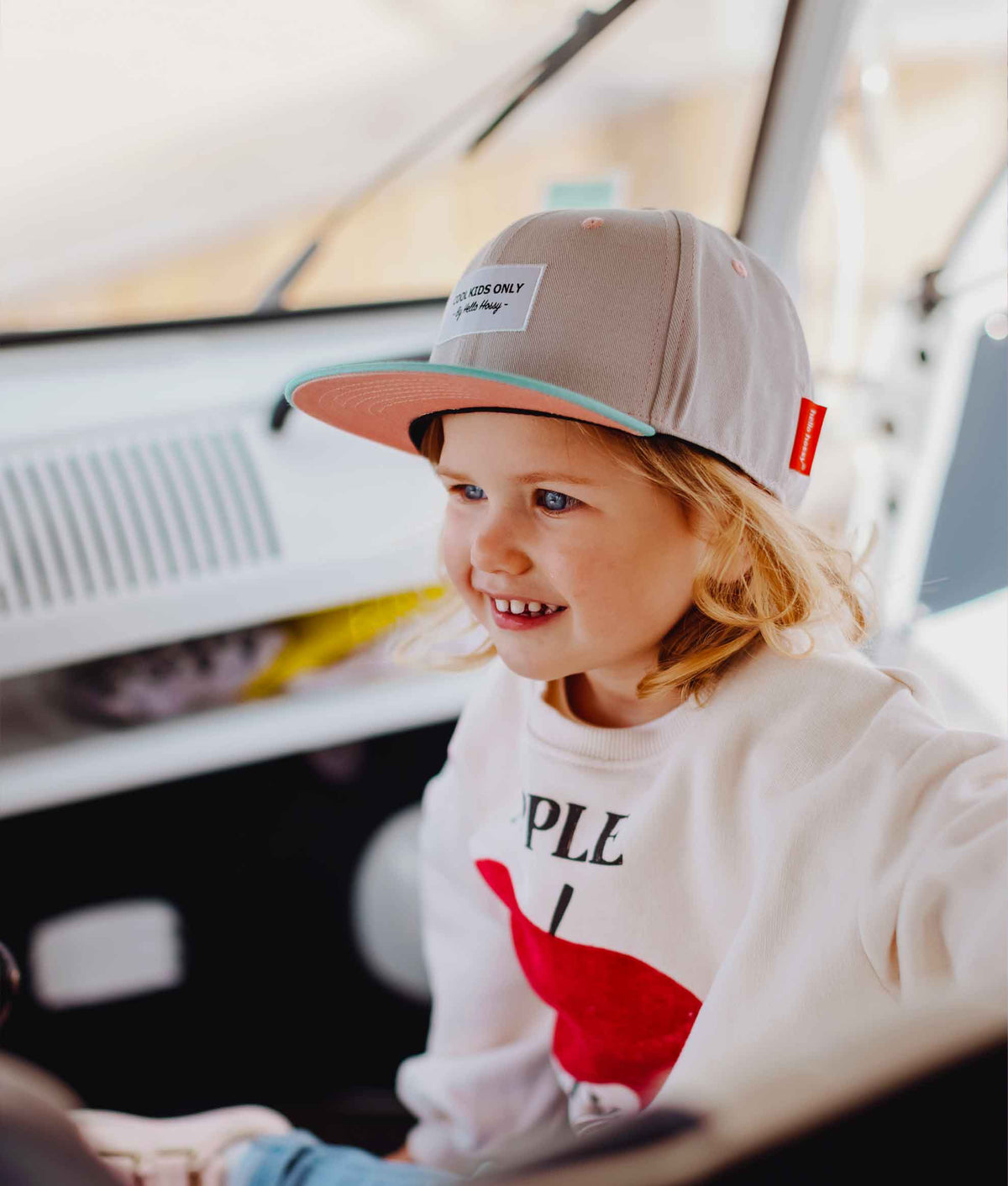 Cappellino Mini Grey Bambini & Neonati, Cool Kids Only, Hello Hossy