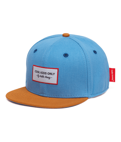 Cappellino Bambini Mini Jean, visiera piatta, 100% cotone biologico, certificato Oeko-Tex, dai 9 mesi, Cool Kids Only !