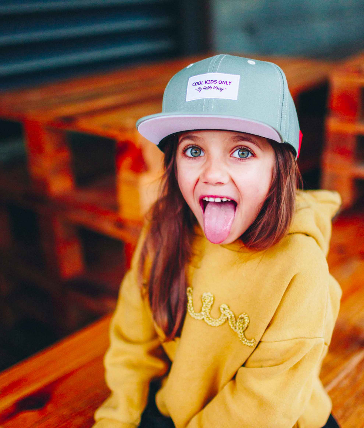 Cappellino Mini Khaki Bambini & Neonati, Cool Kids Only, Hello Hossy