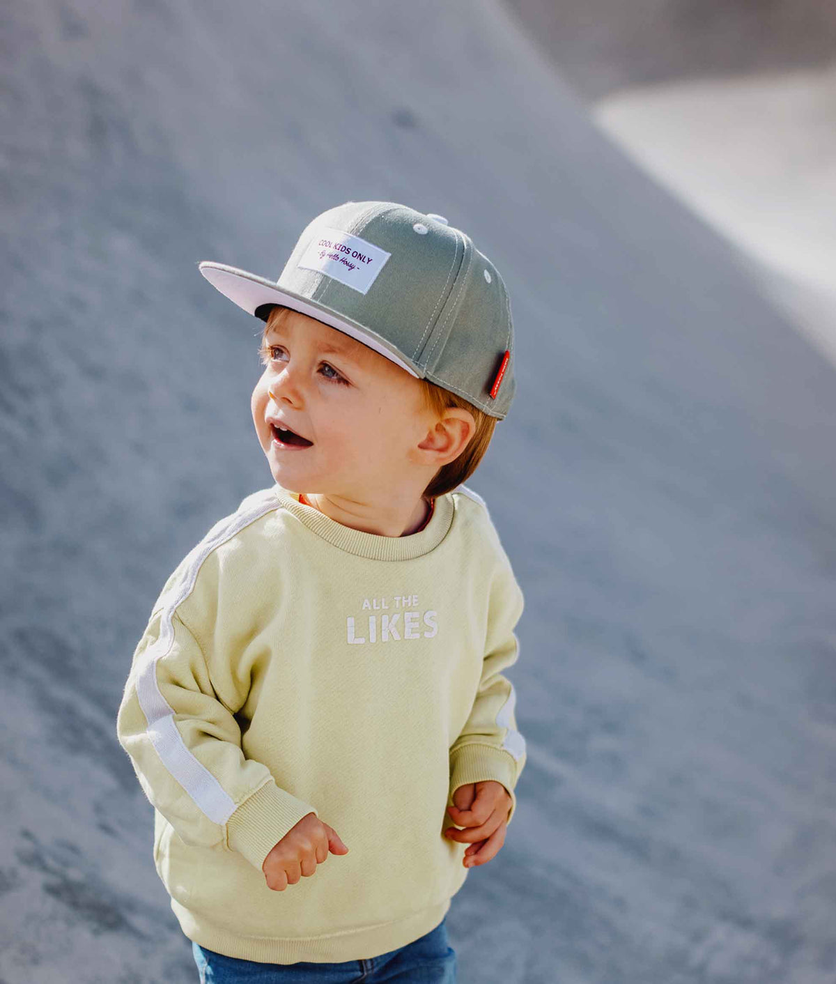 Cappellino Mini Khaki Bambini & Neonati, Cool Kids Only, Hello Hossy