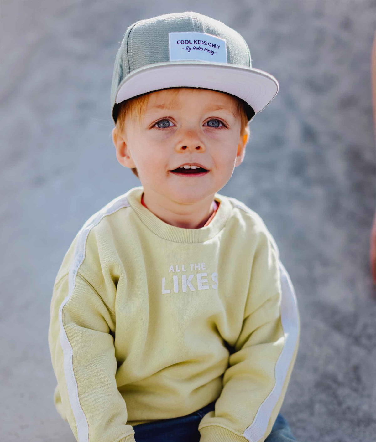 Cappellino Mini Khaki Bambini & Neonati, Cool Kids Only, Hello Hossy