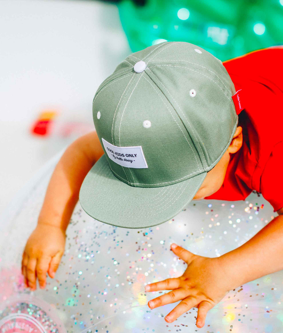 Cappellino Mini Khaki Bambini & Neonati, Cool Kids Only, Hello Hossy