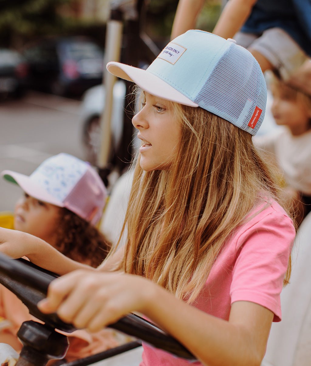 Cappellino bambini Mini Lagoon, stile Trucker, eco-responsabile, certificato Oeko-Tex, da 9 mesi, Cool Kids Only !