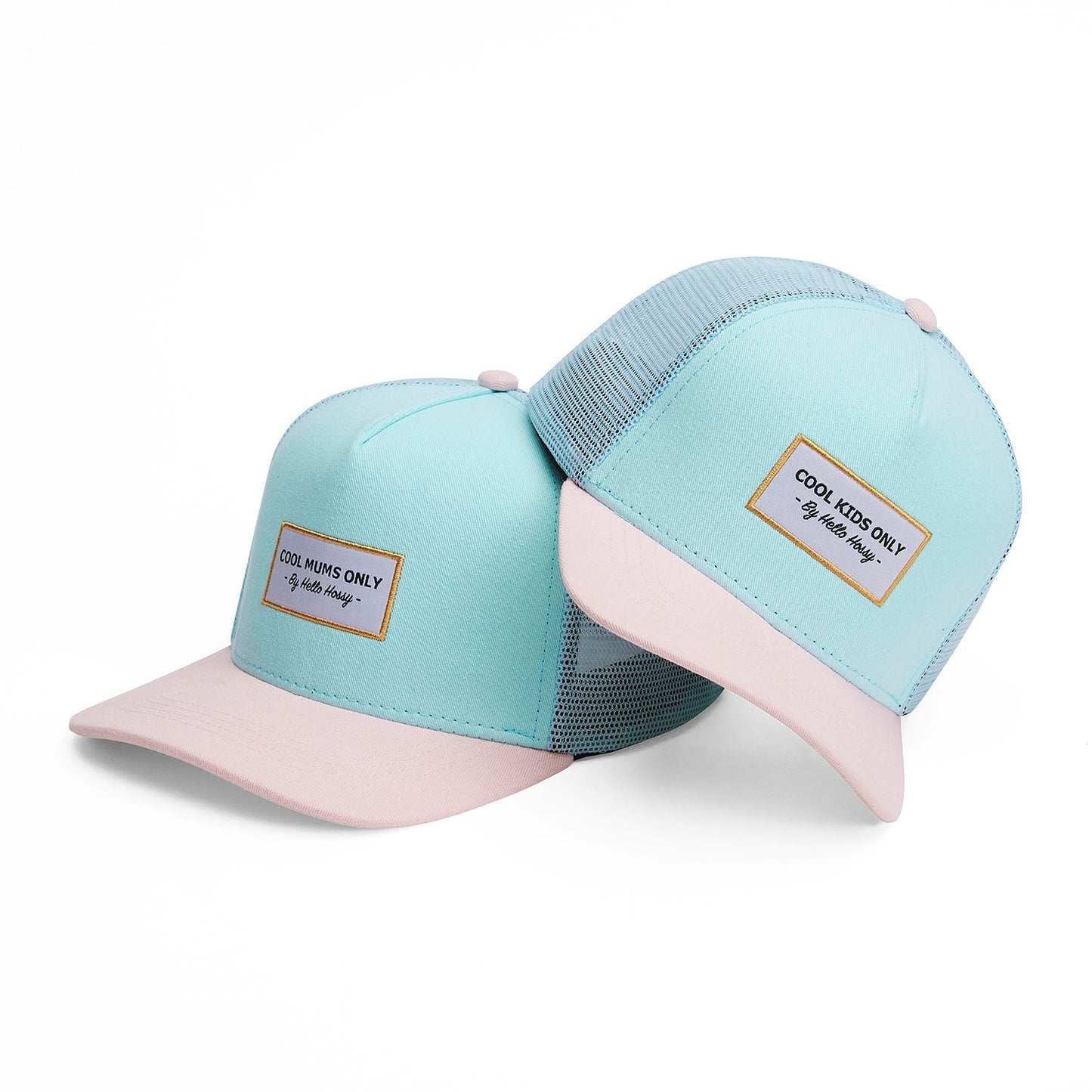 Cappellino genitori e bambini Mini Lagoon, stile Trucker, matchy-matchy, eco-responsabile, dai 9 mesi, Cool Kids Only!