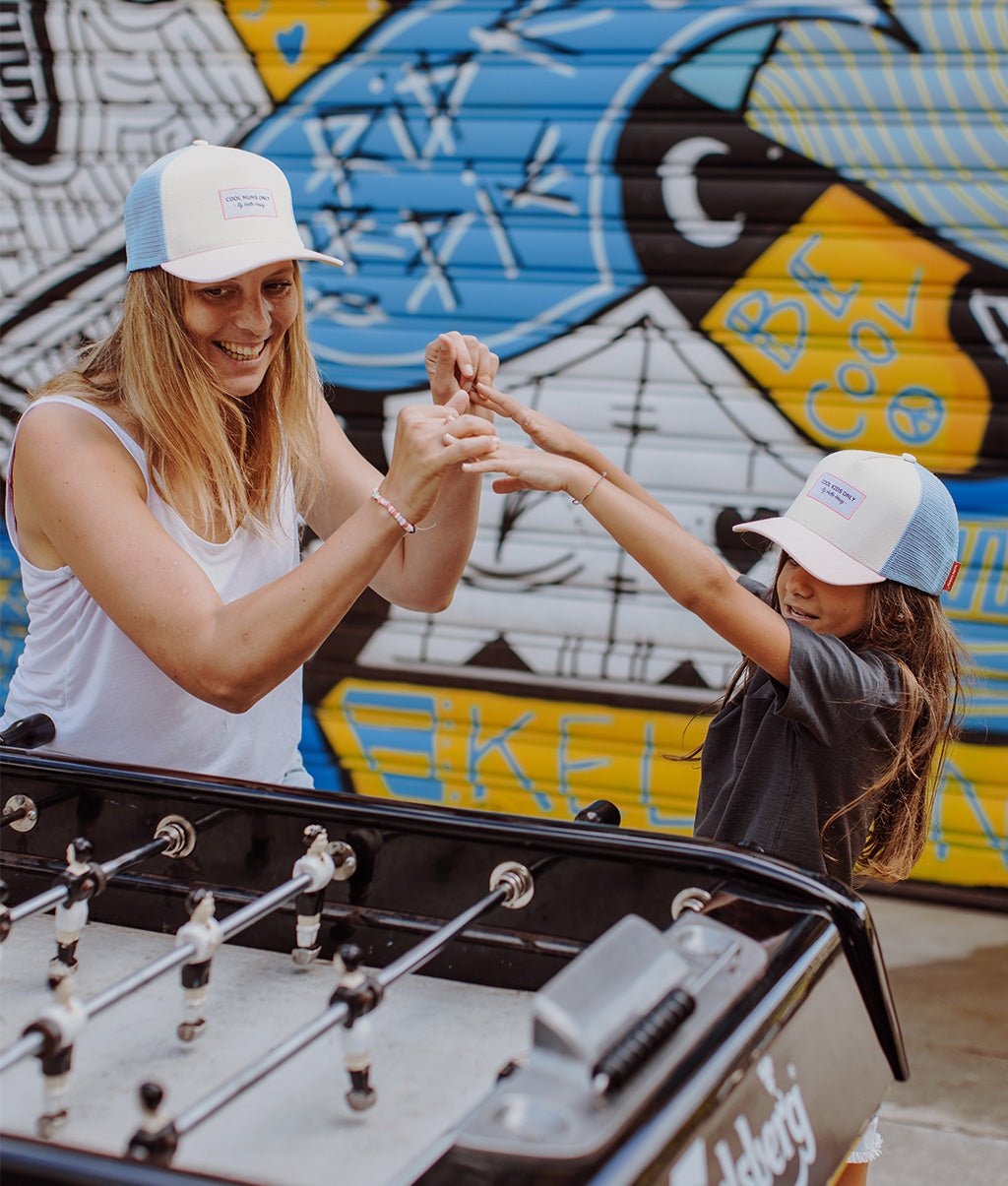Cappellino genitori e bambini Mini Lollipop, stile Trucker, matchy-matchy, eco-responsabile, dai 9 mesi, Cool Kids Only !