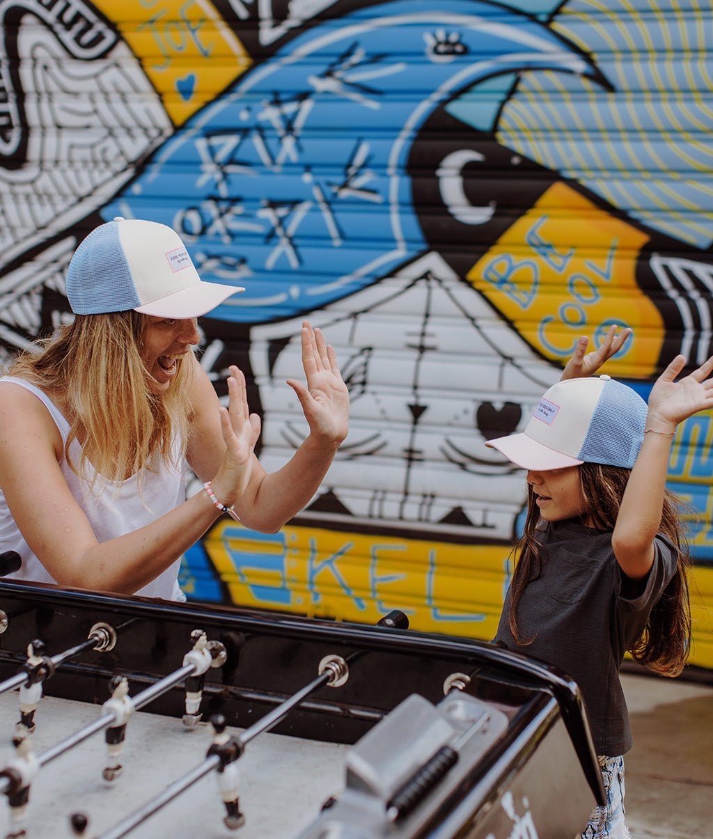 Cappellino genitori e bambini Mini Lollipop, stile Trucker, matchy-matchy, eco-responsabile, dai 9 mesi, Cool Kids Only !
