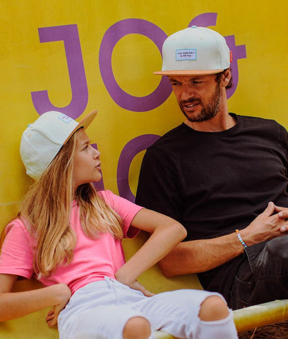 Cappellino bambini Mini Pistache, visiera piatta, 100% cotone biologico, certificato Oeko-Tex, da 9 mesi, Cool Kids Only!