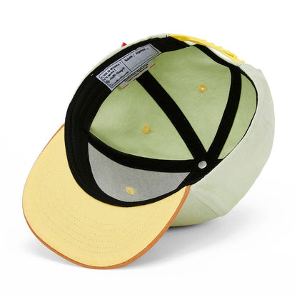 Cappellino bambini Mini Pistache, visiera piatta, 100% cotone biologico, certificato Oeko-Tex, da 9 mesi, Cool Kids Only!