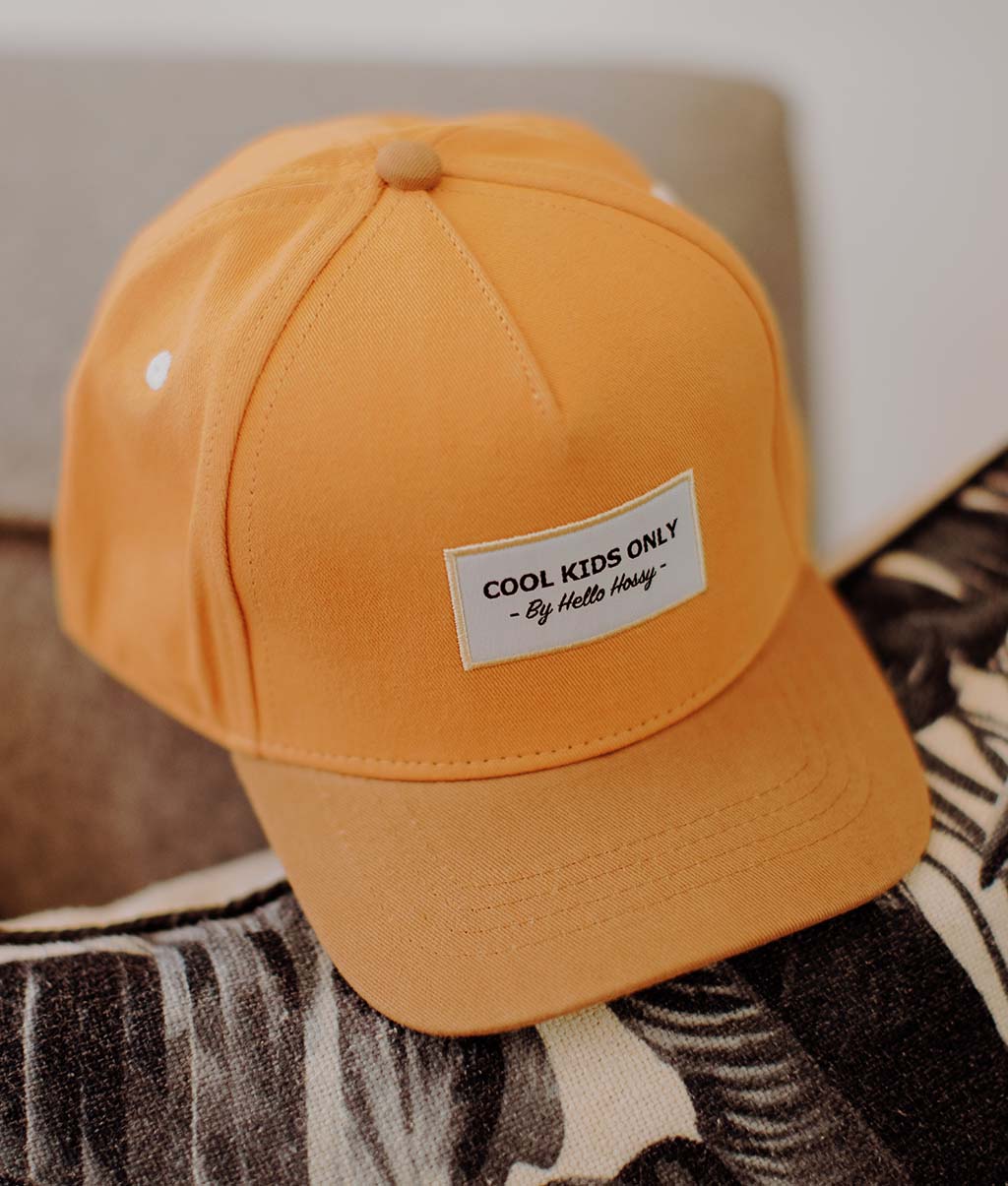 Cappellino bambini Mini Tan, visiera curva, 100% cotone biologico, certificato Oeko-Tex, dai 9 mesi, Cool Kids Only !