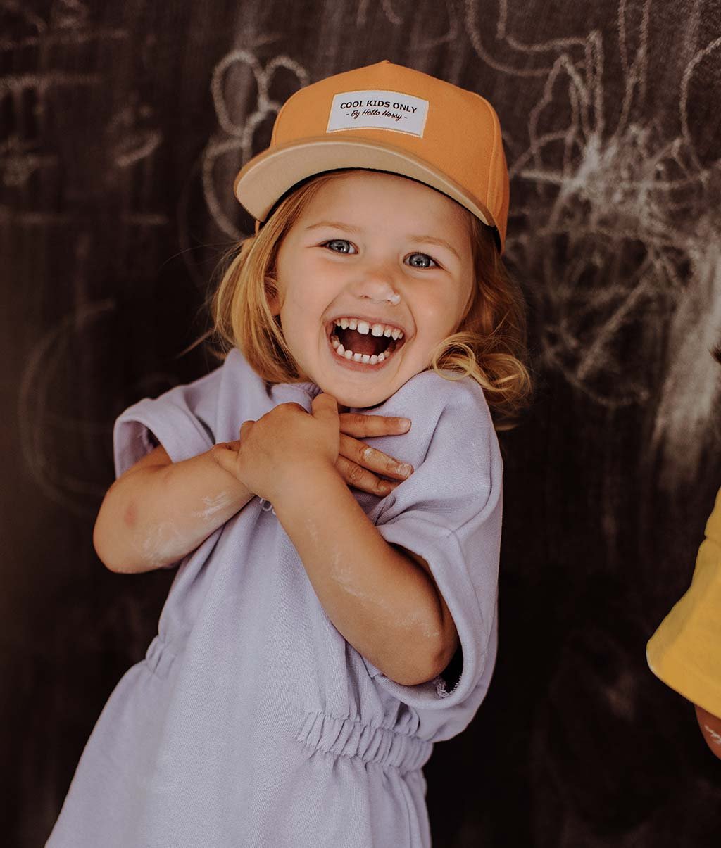Cappellino bambini Mini Tan, visiera curva, 100% cotone biologico, certificato Oeko-Tex, dai 9 mesi, Cool Kids Only !