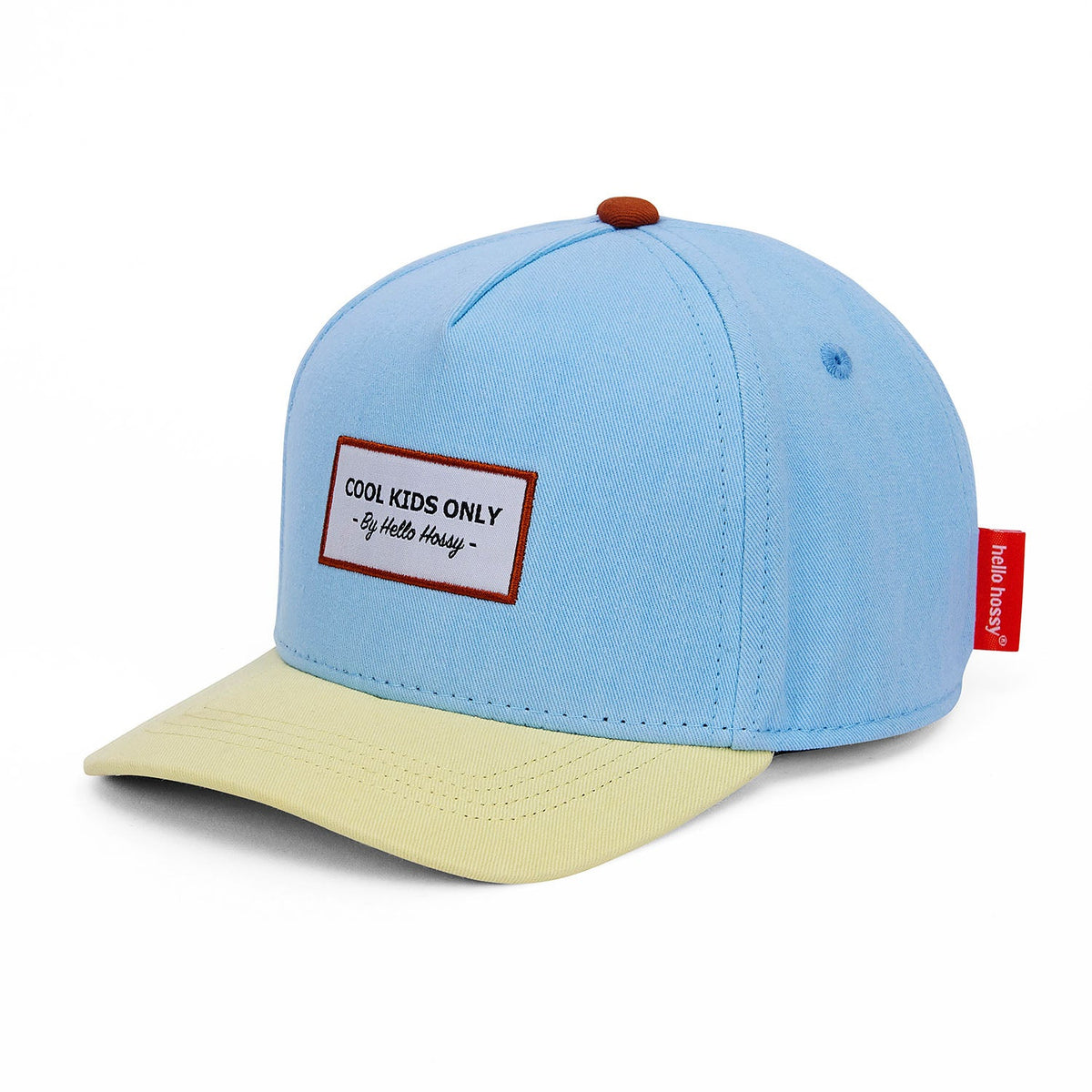 Cappellino Bambini Mini Water, visiera curva, 100% cotone biologico, certificato Oeko-Tex, da 9 mesi, Cool Kids Only!