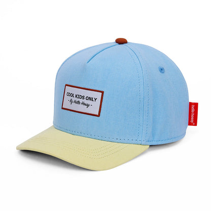 Cappellino Bambini Mini Water, visiera curva, 100% cotone biologico, certificato Oeko-Tex, da 9 mesi, Cool Kids Only!