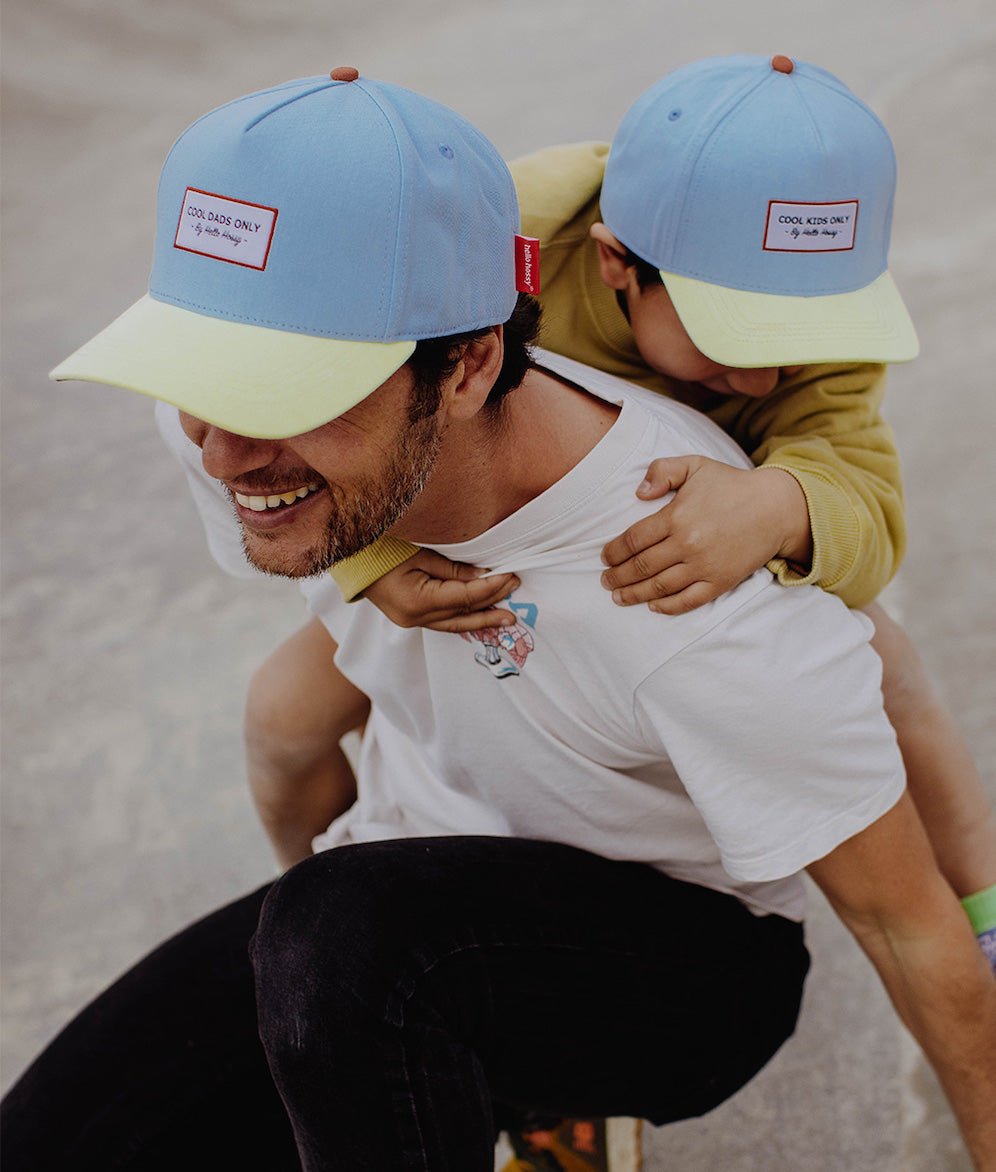 Cappellino genitori e bambini Mini Water, visiera curva, matchy-matchy, 100% cotone biologico, dai 9 mesi, Cool Kids Only !