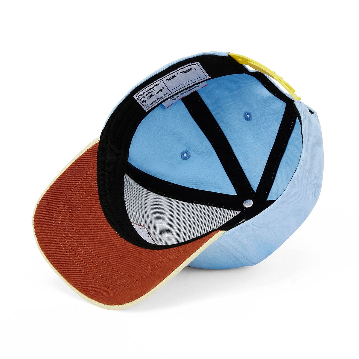 Cappellino per bambini Mini Water, visiera curva, 100% cotone biologico, certificato Oeko-Tex, dai 9 mesi, Cool Kids Only!