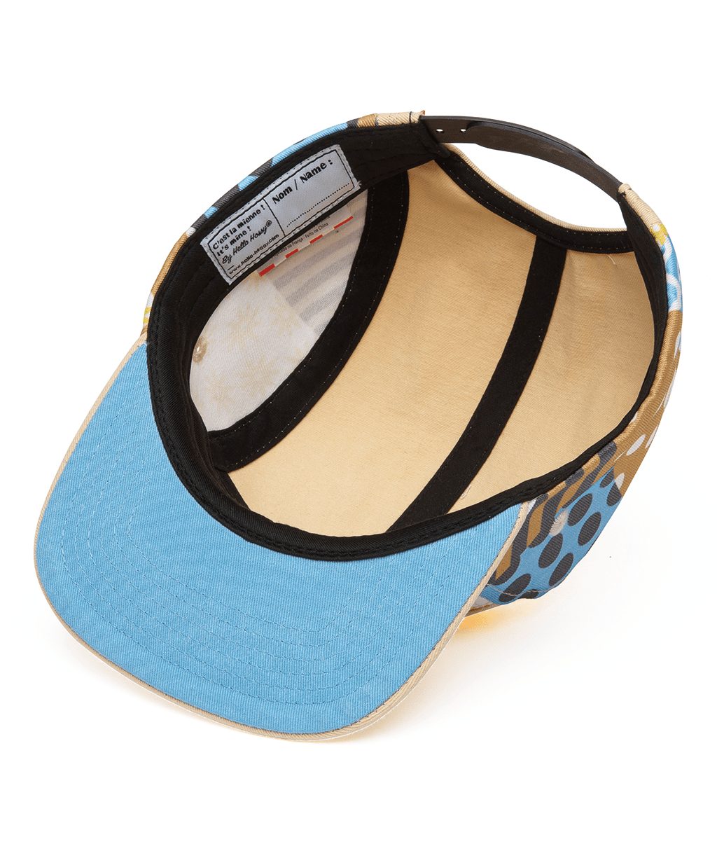 Cappellino per bambini Patchwork, visiera piatta, eco-responsabile, certificato Oeko-Tex, dai 9 mesi, Cool Kids Only!