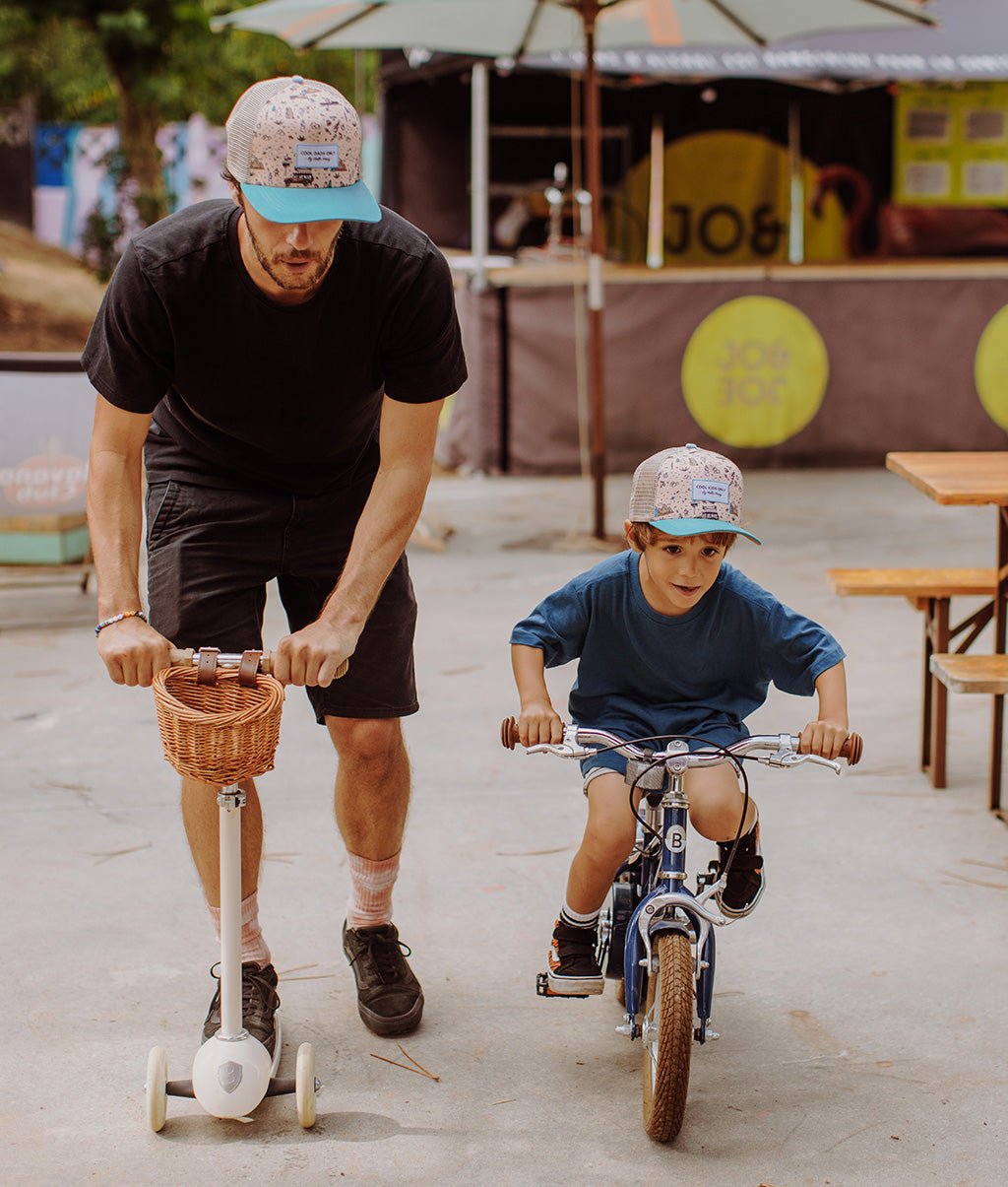 Cappellino Genitori e Bambini Road Trip, stile Trucker, matchy-matchy, eco-responsabile, da 9 mesi, Cool Kids Only!