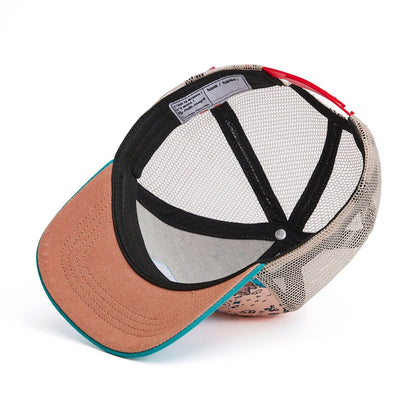 Cappellino Bambini Road Trip, stile Trucker, eco-responsabile, certificato Oeko-Tex, dai 9 mesi, Cool Kids Only !