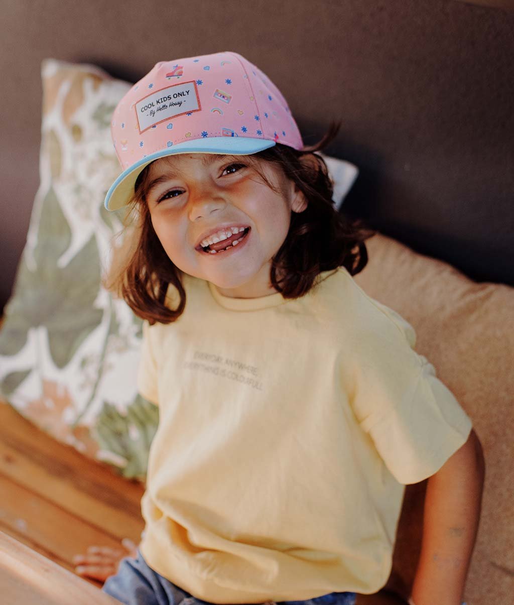 Cappellino Bambini Rollers, visiera curva, eco-responsabile, certificato Oeko-Tex, da 9 mesi, Cool Kids Only !