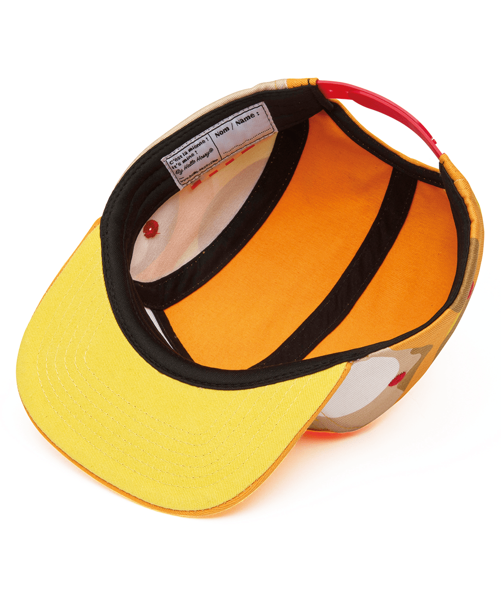 Cappellino Bambini Sahara, visiera piatta, eco-responsabile, certificato Oeko-Tex, dai 9 mesi, Cool Kids Only !