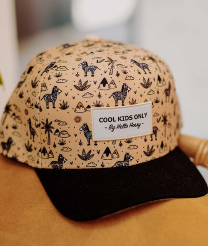 Cappellino bambini Tanzanie, visiera curva, eco-responsabile, certificato Oeko-Tex, da 9 mesi, Cool Kids Only!
