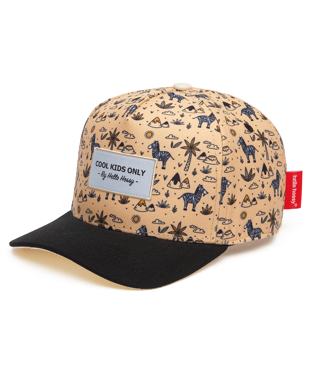 Cappellino bambini Tanzanie, visiera curva, eco-responsabile, certificato Oeko-Tex, da 9 mesi, Cool Kids Only!