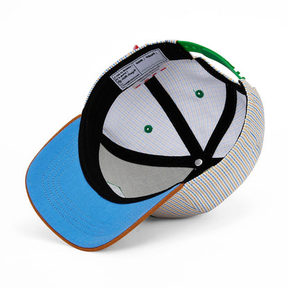 Cappellino bambini Vichy, visiera curva, eco-responsabile, certificato Oeko-Tex, da 9 mesi, Cool Kids Only!