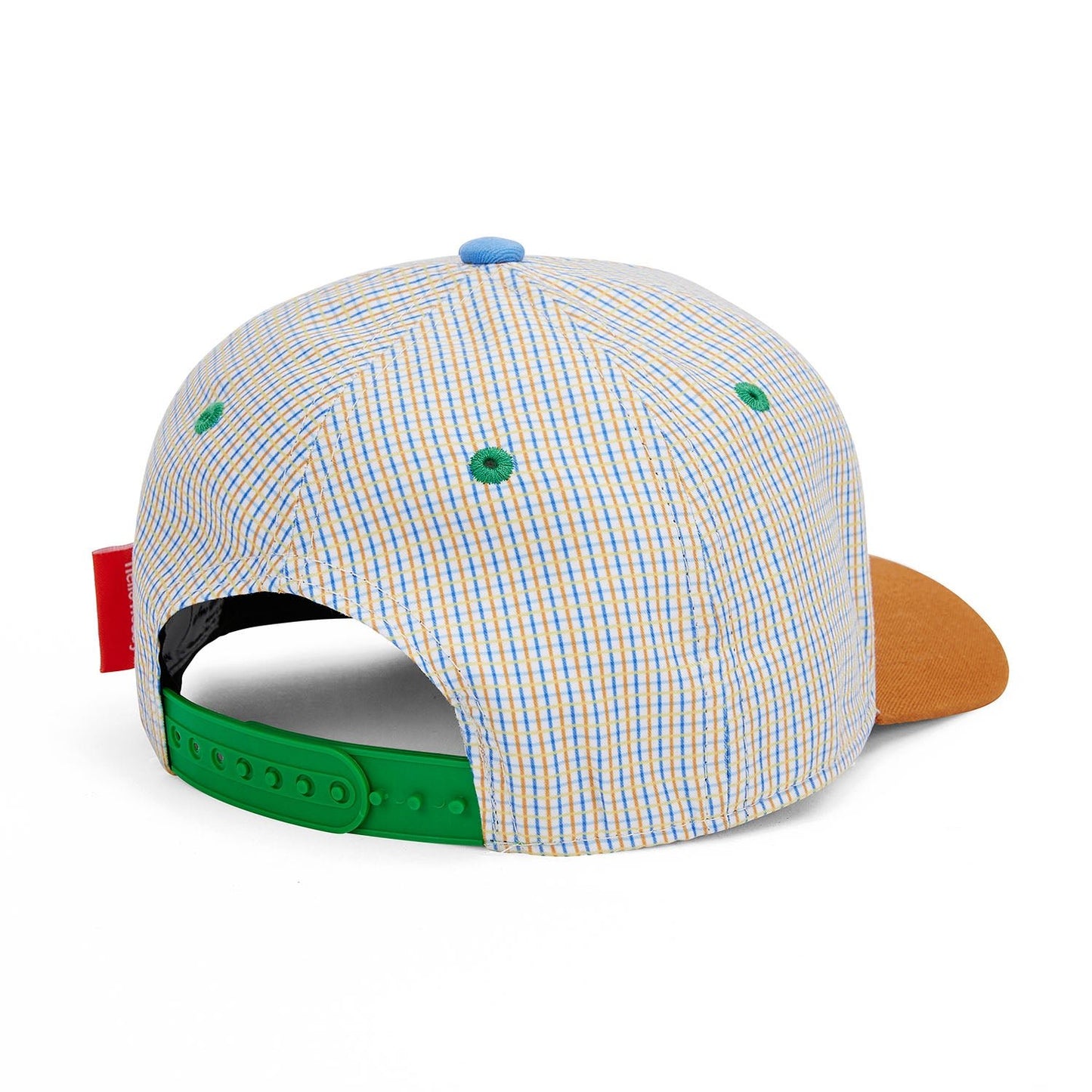 Cappellino bambini Vichy, visiera curva, eco-responsabile, certificato Oeko-Tex, da 9 mesi, Cool Kids Only!