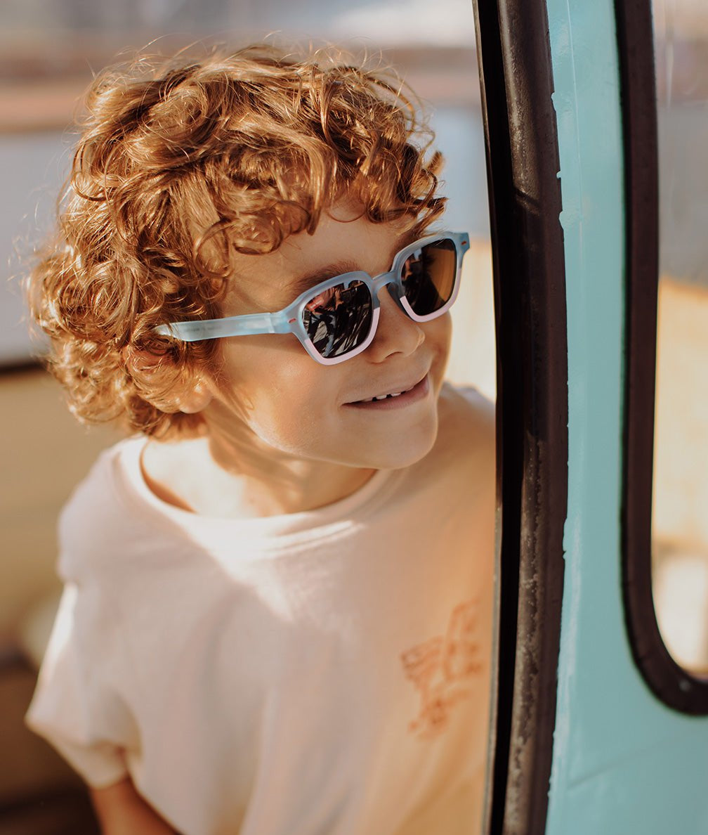 Occhiali da sole Bambini Mini Kelly, colorati, lenti categoria 3, UV400, lenti polarizzate, dai 2 anni, Cool Kids Only !