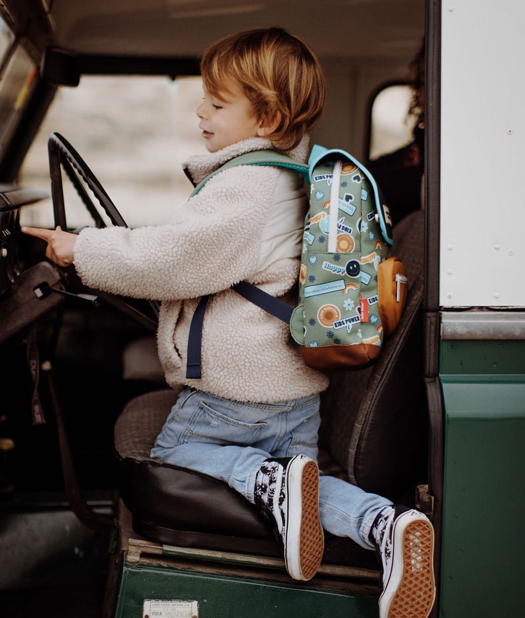 Cartella scolastica bambini Smiley, eco-responsabile, da 2 anni, Cool Kids Only !