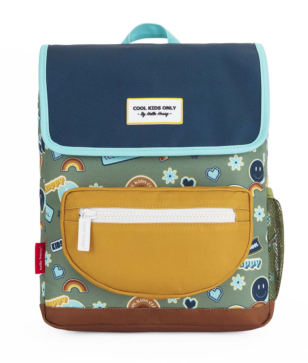 Cartella scolastica bambini Smiley, eco-responsabile, da 2 anni, Cool Kids Only !