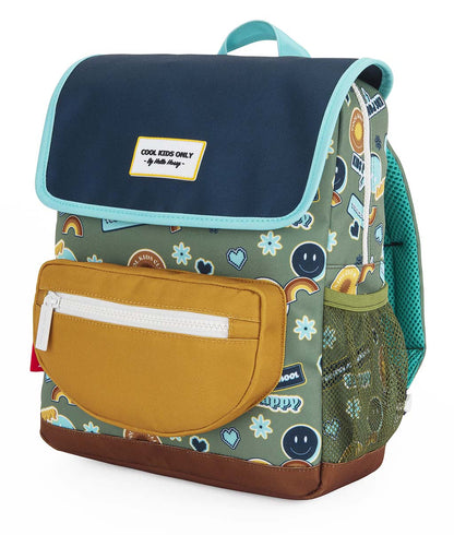 Zaino bambino Smiley, eco-responsabile, dai 2 anni, Cool Kids Only!